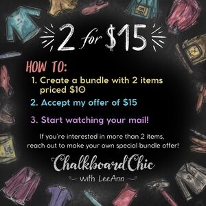 Chalkboard Chic Bundle Offer